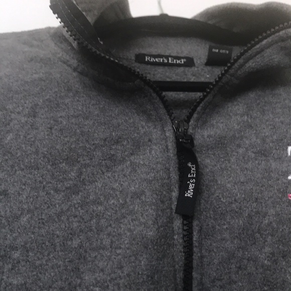 ZTA Gray Fleece Zip - Picture 4 of 4